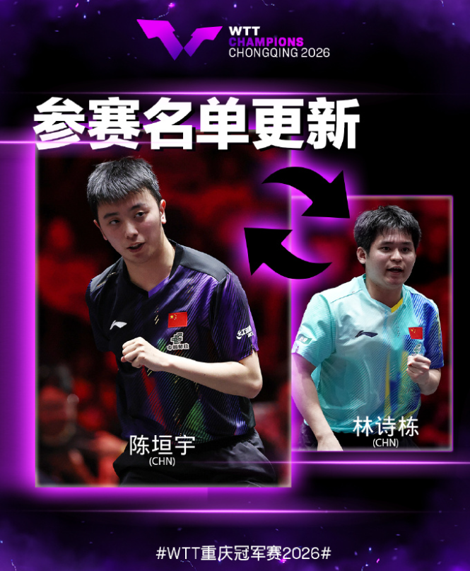 刘国梁仍关注林诗栋!洛奥周期已输16场外战 成导预测将丢种子位